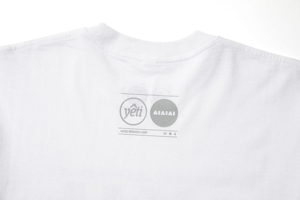 Thumbnail: AIAIAI x YETI OUT “AUDIO RESEARCH UNIT" T-SHIRT