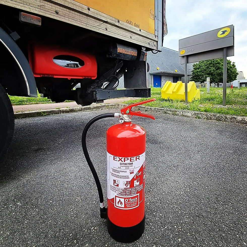 Extincteur poids lourd : installation, vérification et conformité ADR