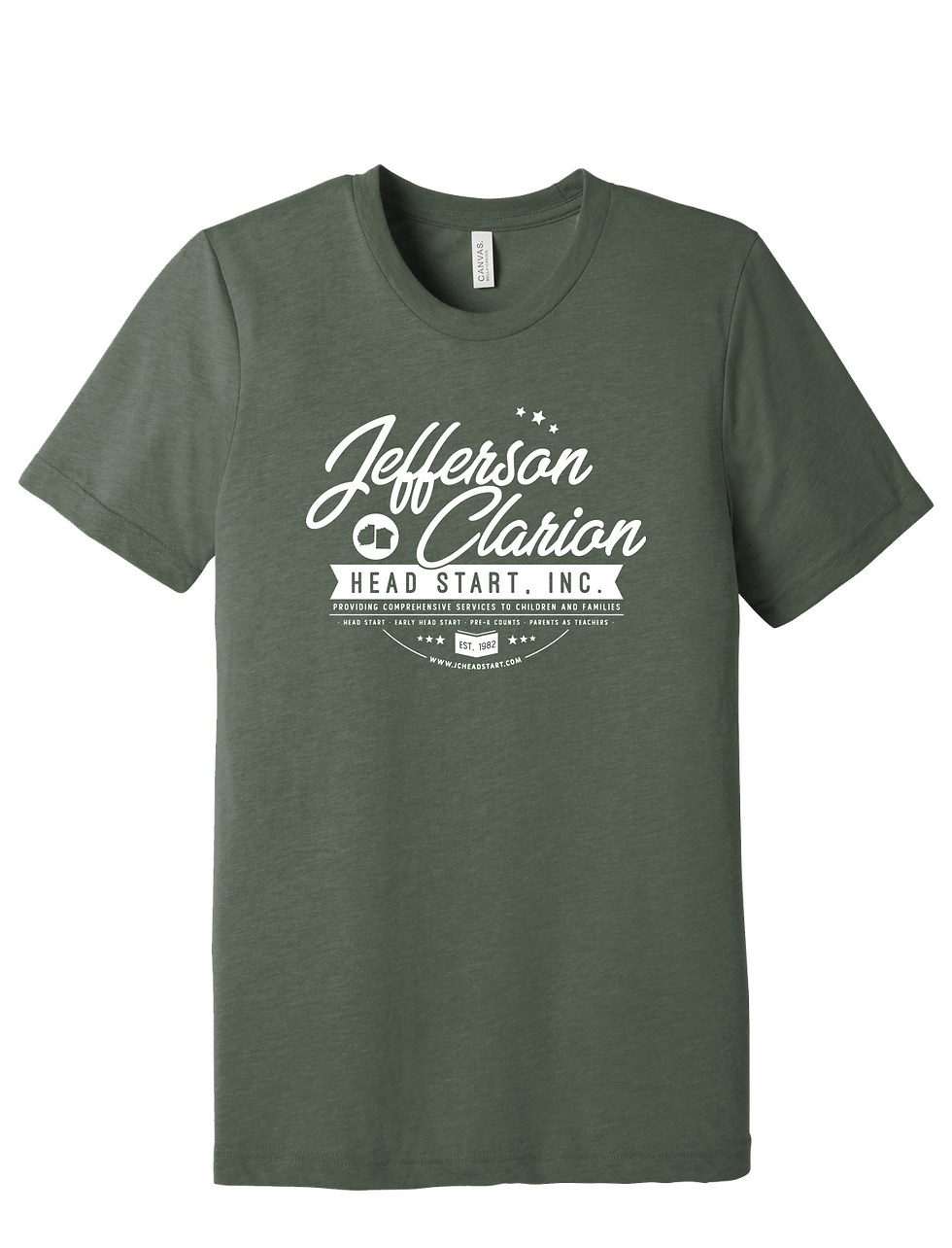 Thumbnail: Jefferson-Clarion BELLA+CANVAS ® Unisex Triblend Short Sleeve Tee
