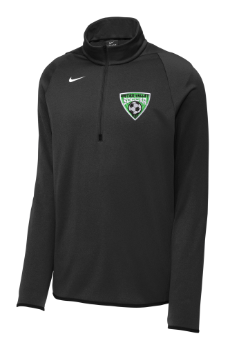 Thumbnail: UV Soccer Embroidered Nike Therma-FIT 1/4-Zip Fleece