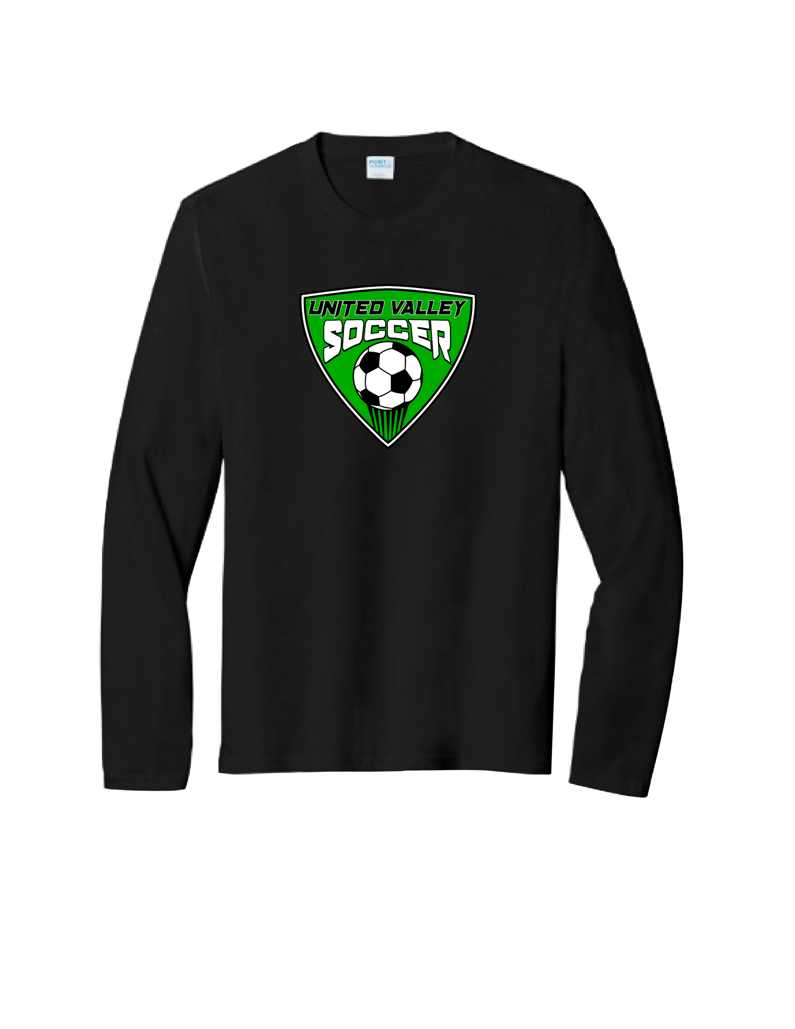 UV Soccer Port & Company® Tri-Blend Long Sleeve Tee