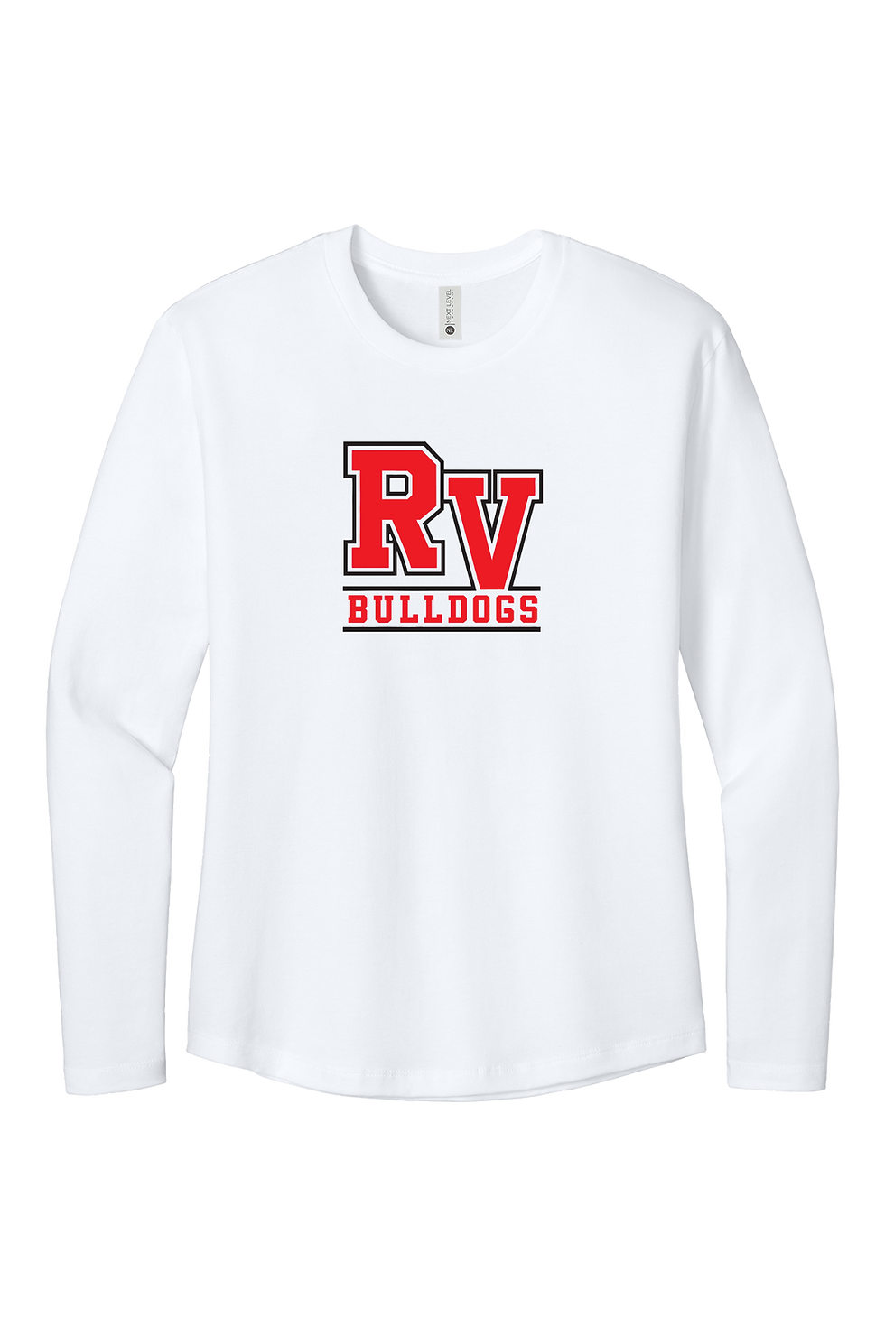 Thumbnail: RV Youth Football "RV" Next Level Apparel Women’s Cotton Long Sleeve Tee