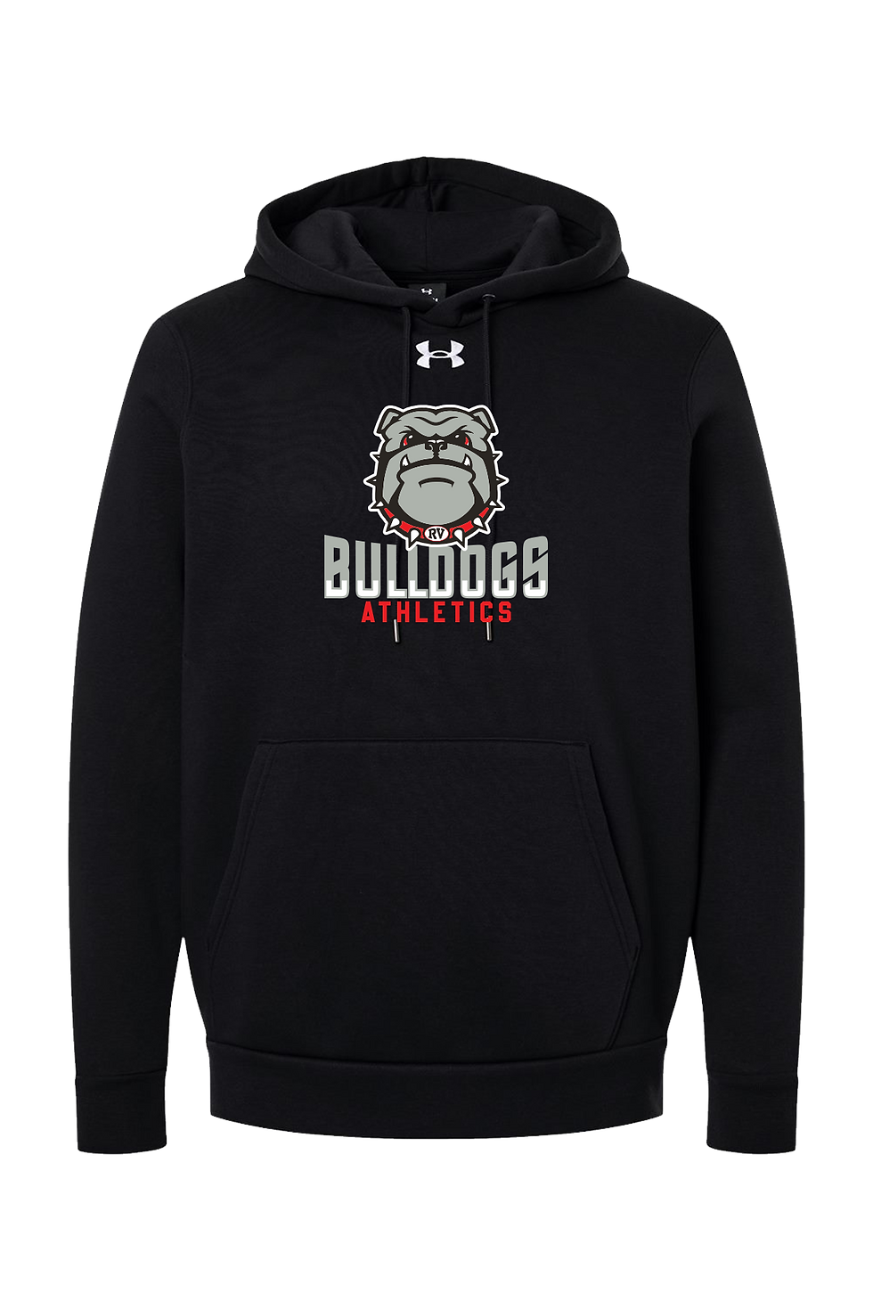 Thumbnail: RV Youth Football "Bulldog" Under Armour Team Icon Fleece Hooded Sweatshirt