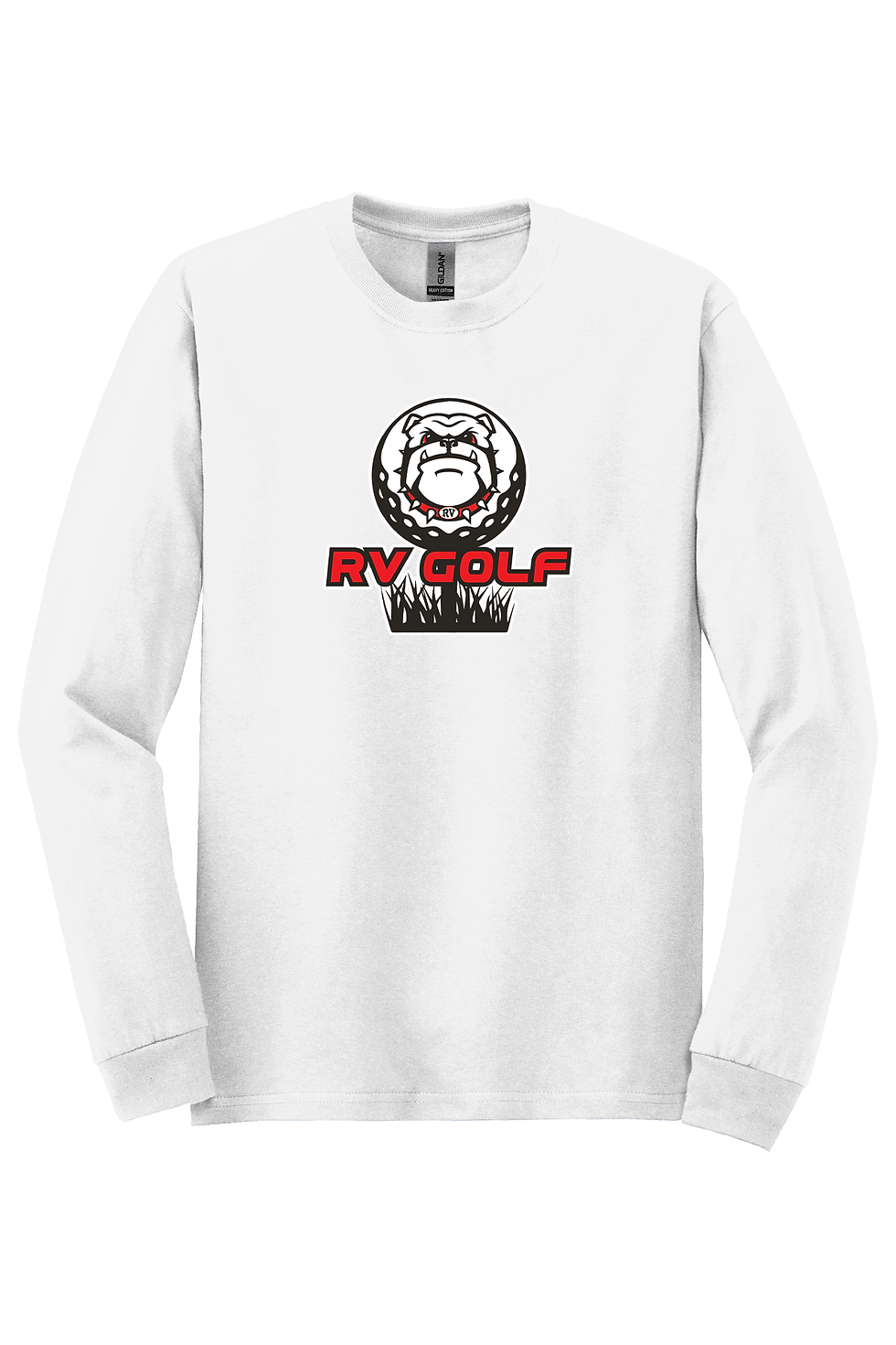 Thumbnail: RV Golf Gildan® Heavy Cotton™ Long Sleeve T-Shirt