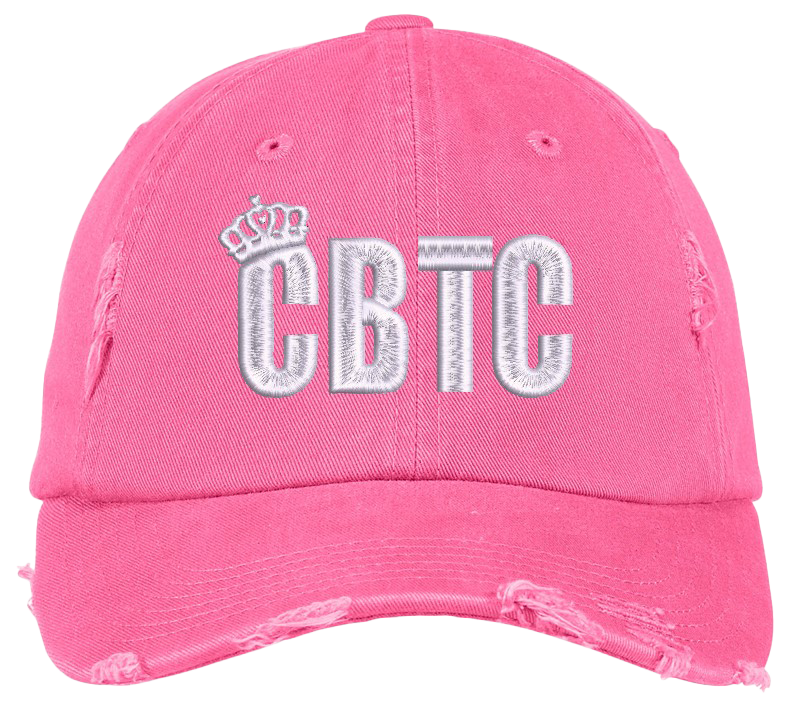 CBTC Embroidered District ® Distressed Cap