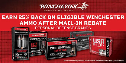Winchester Ammo Personal Defense Rebate