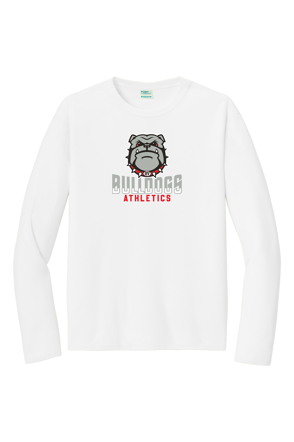 Thumbnail: RV Youth Football "Bulldog" Port & Co™ Long Sleeve Performance Tee