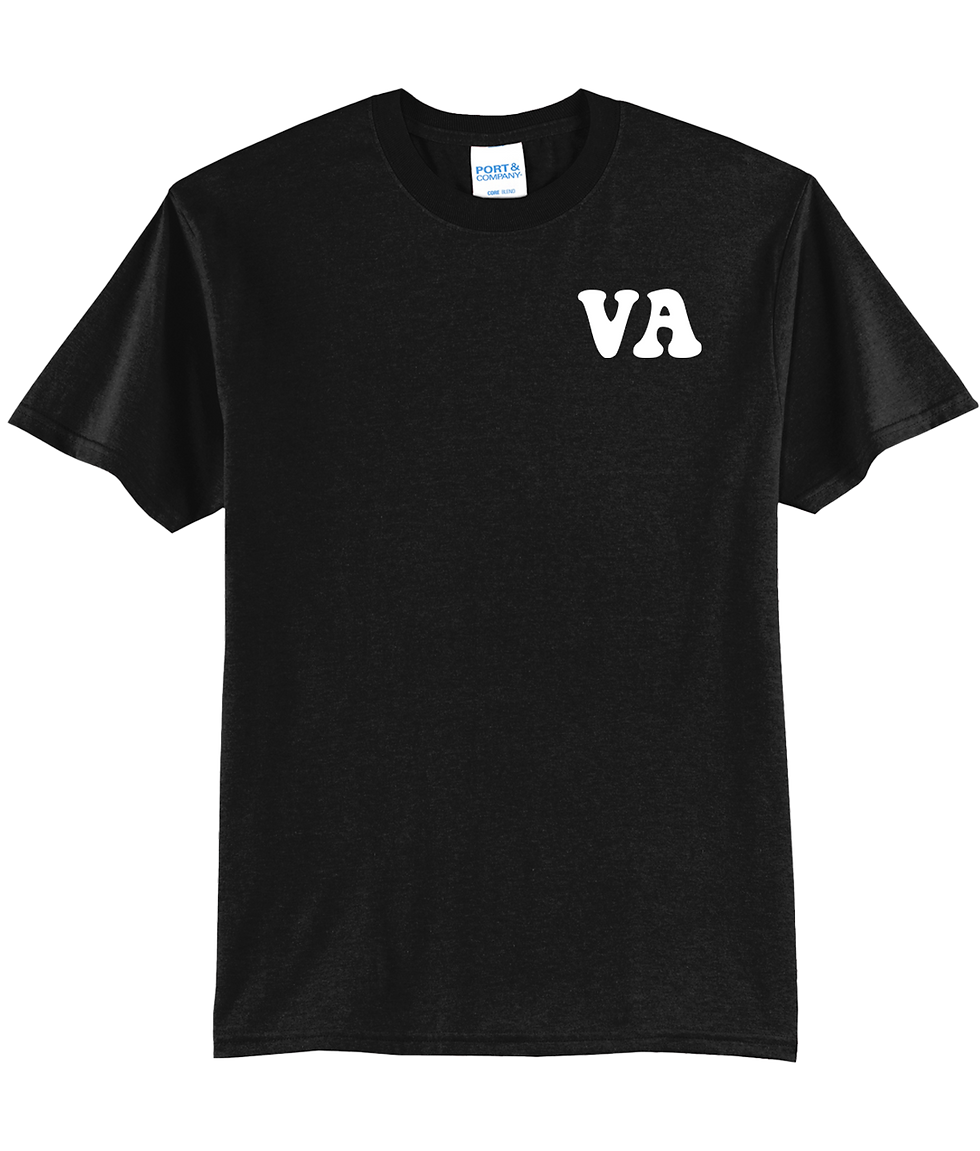 Valley Advantages Initial Port & Company® Core Blend Tee