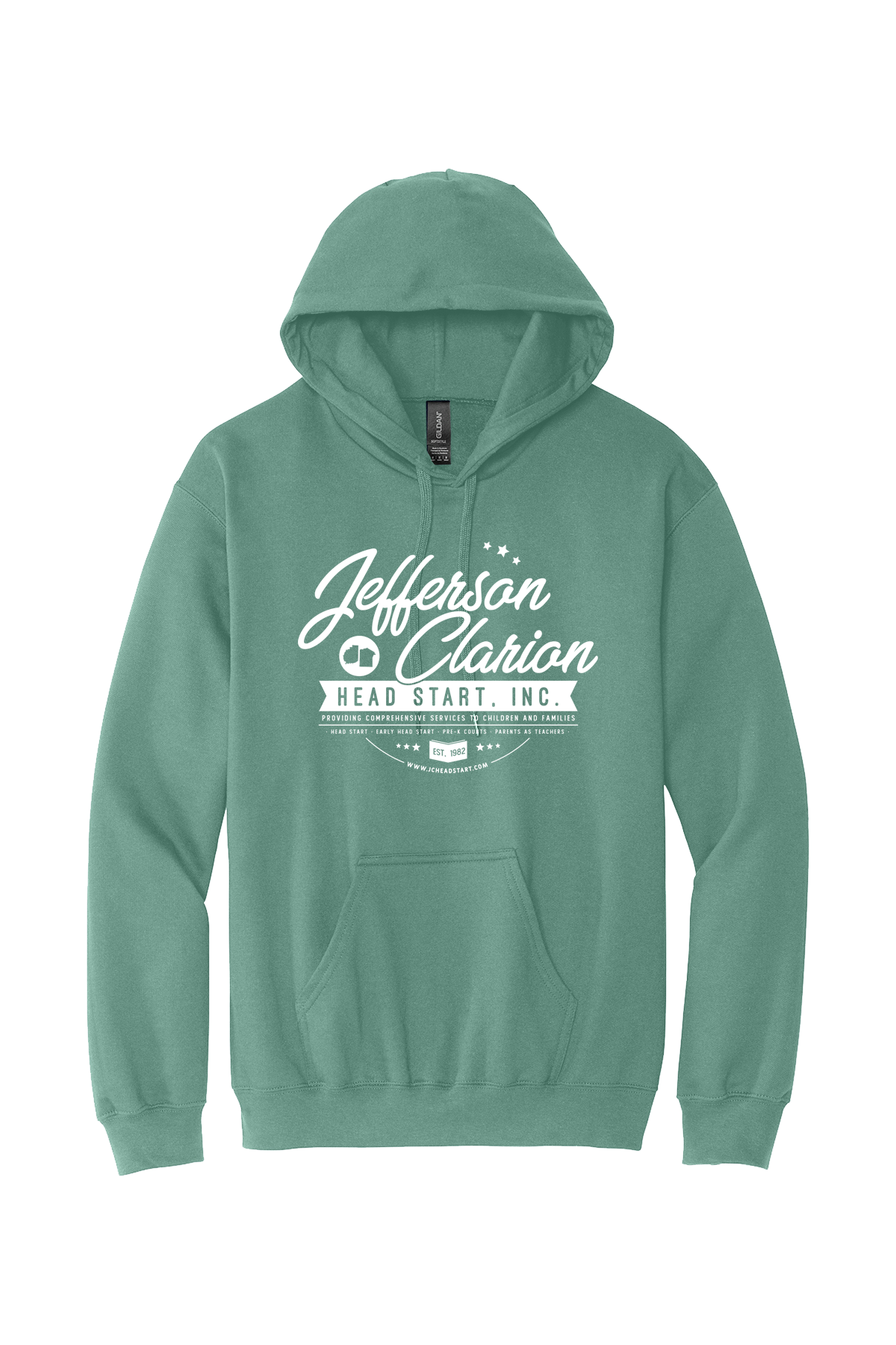 Jefferson-Clarion Gildan® Softstyle® Midweight Pullover Hooded Sweatshirt