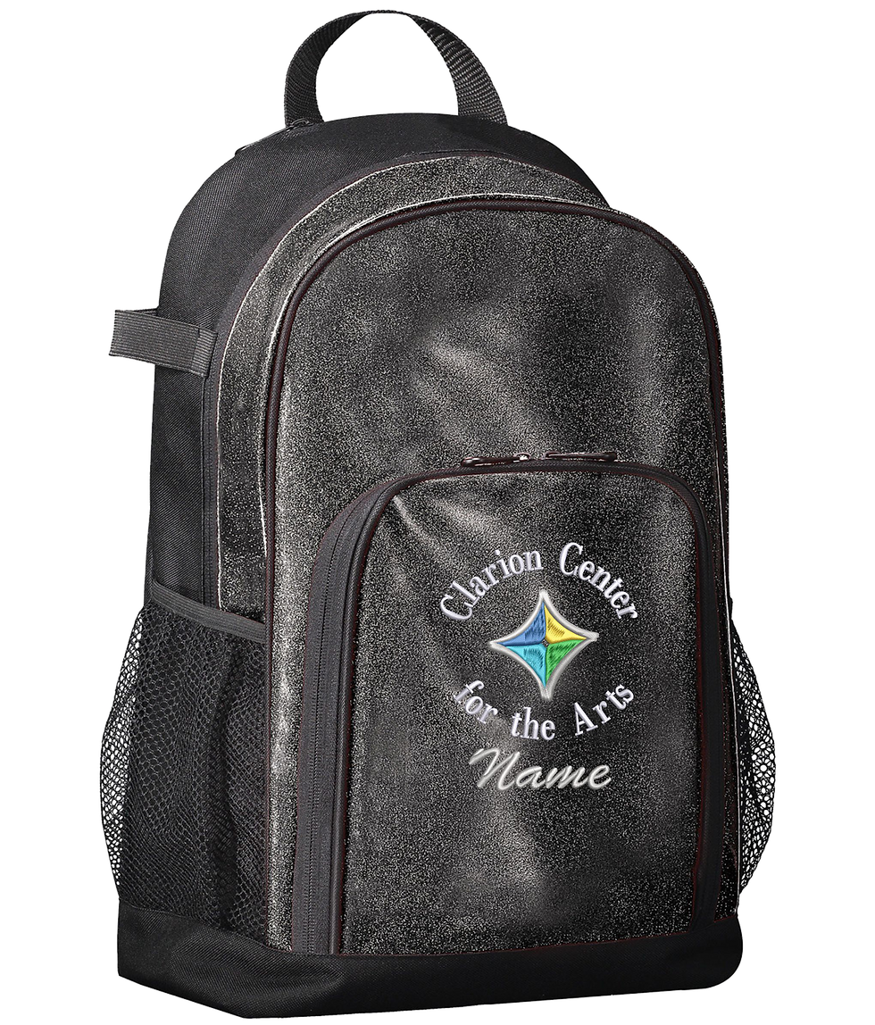 Thumbnail: Clarion Arts Embroidered Augusta Sportswear - All Out Glitter Backpack