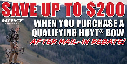 Hoyt Off The Rack Rebate