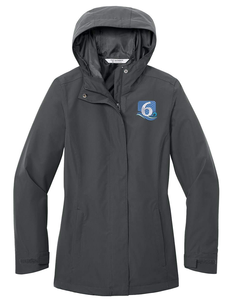Thumbnail: Riverview 6 Embroidered Port Authority® Women’s C-FREE® Rain Jacket
