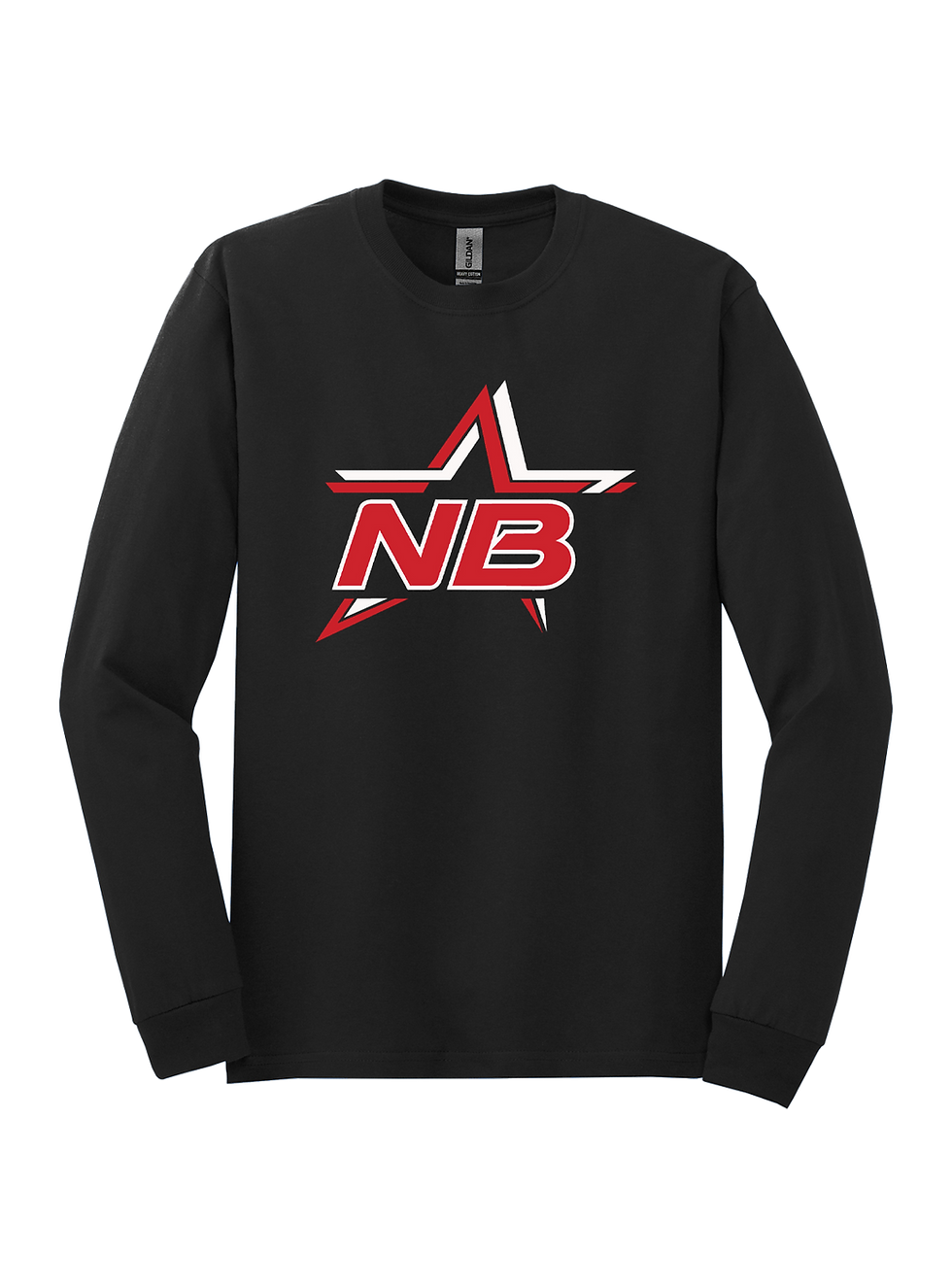 Thumbnail: NB Little League Gildan® - Heavy Cotton™ 100% Cotton Long Sleeve T-Shirt