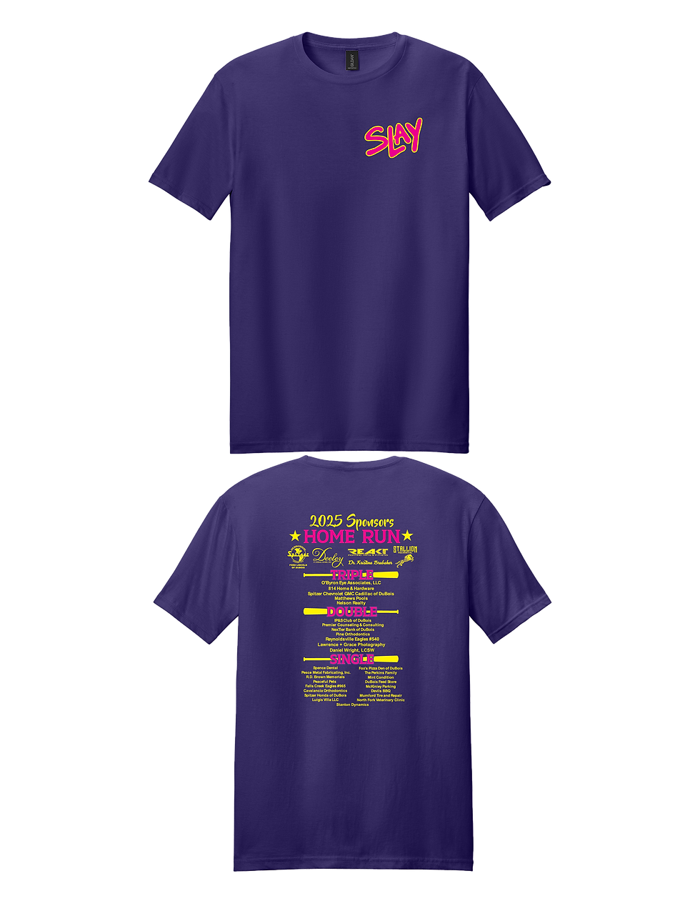 "Slay Sponsors" Gildan Softstyle® T-Shirt