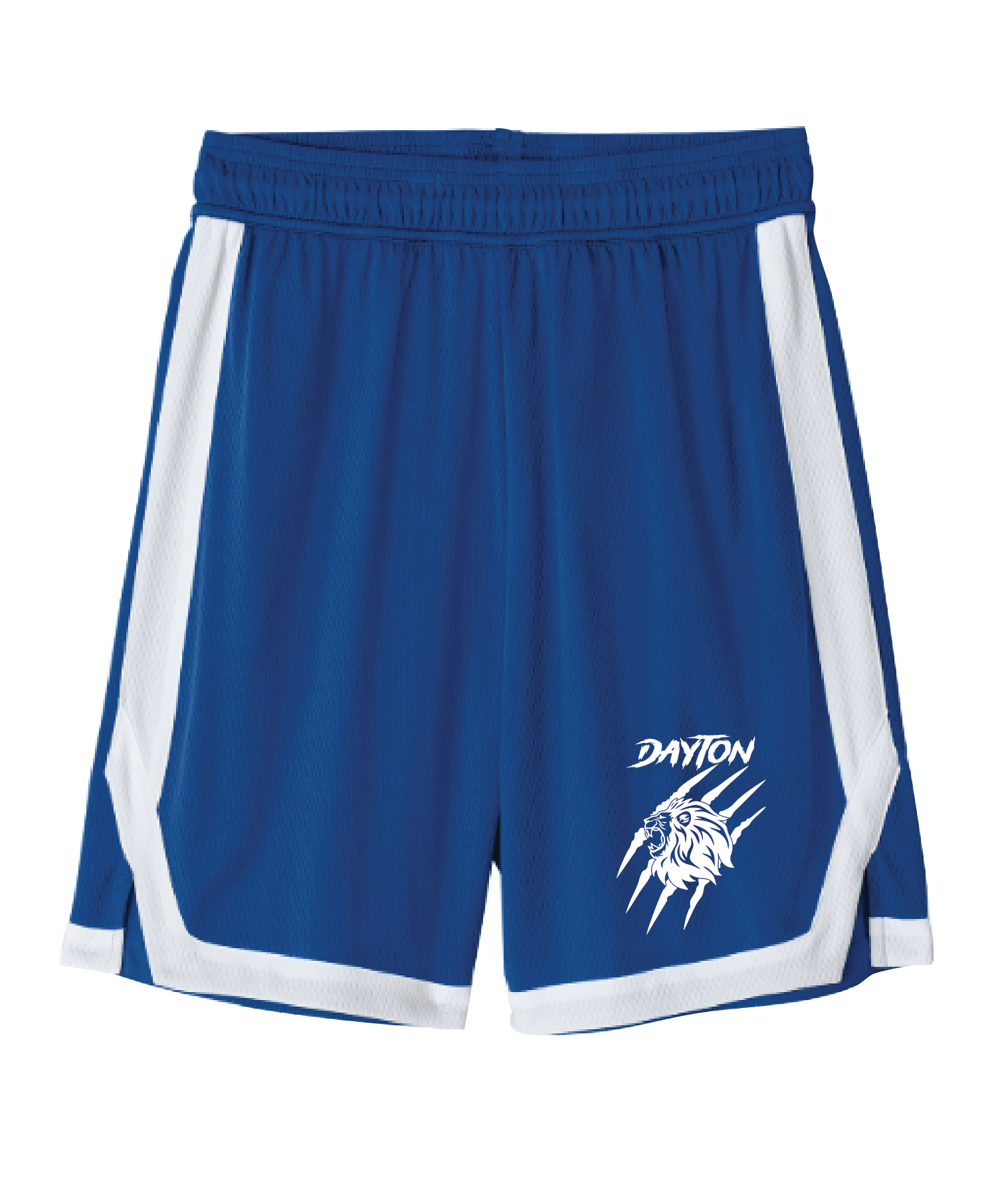Dayton Lions "Claw" Sport-Tek® Rival Basketball 7” Short