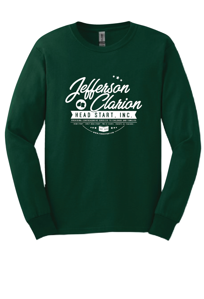 Thumbnail: Jefferson Clarion Gildan® Ultra Cotton® 100% US Cotton Long Sleeve T-Shirt