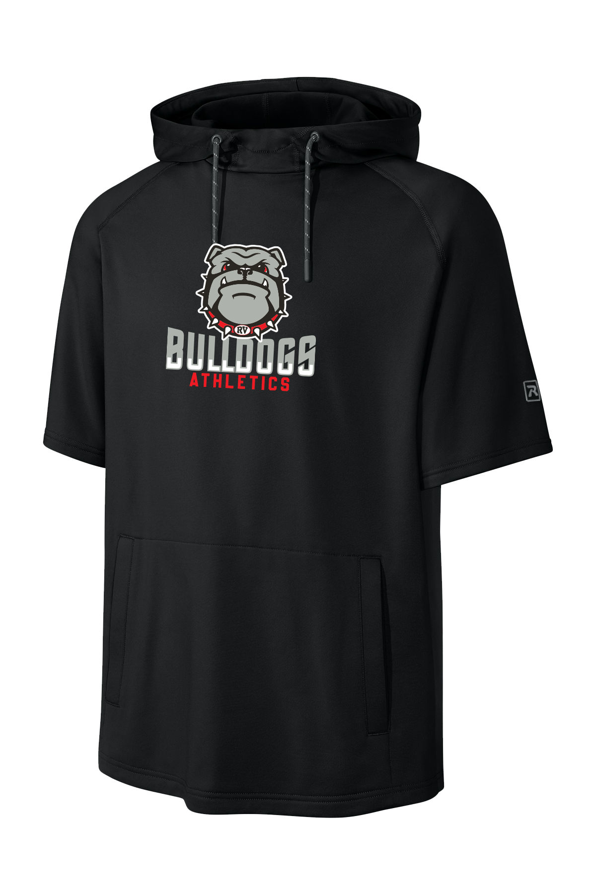 RV Youth Football "Bulldog" Richardson Performance Fleece Short Sleeve Hoodie