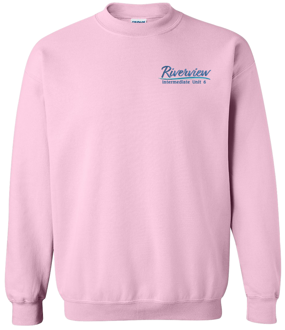 Thumbnail: Riverview Cursive Embroidered Gildan® - Heavy Blend™ Crewneck Sweatshirt