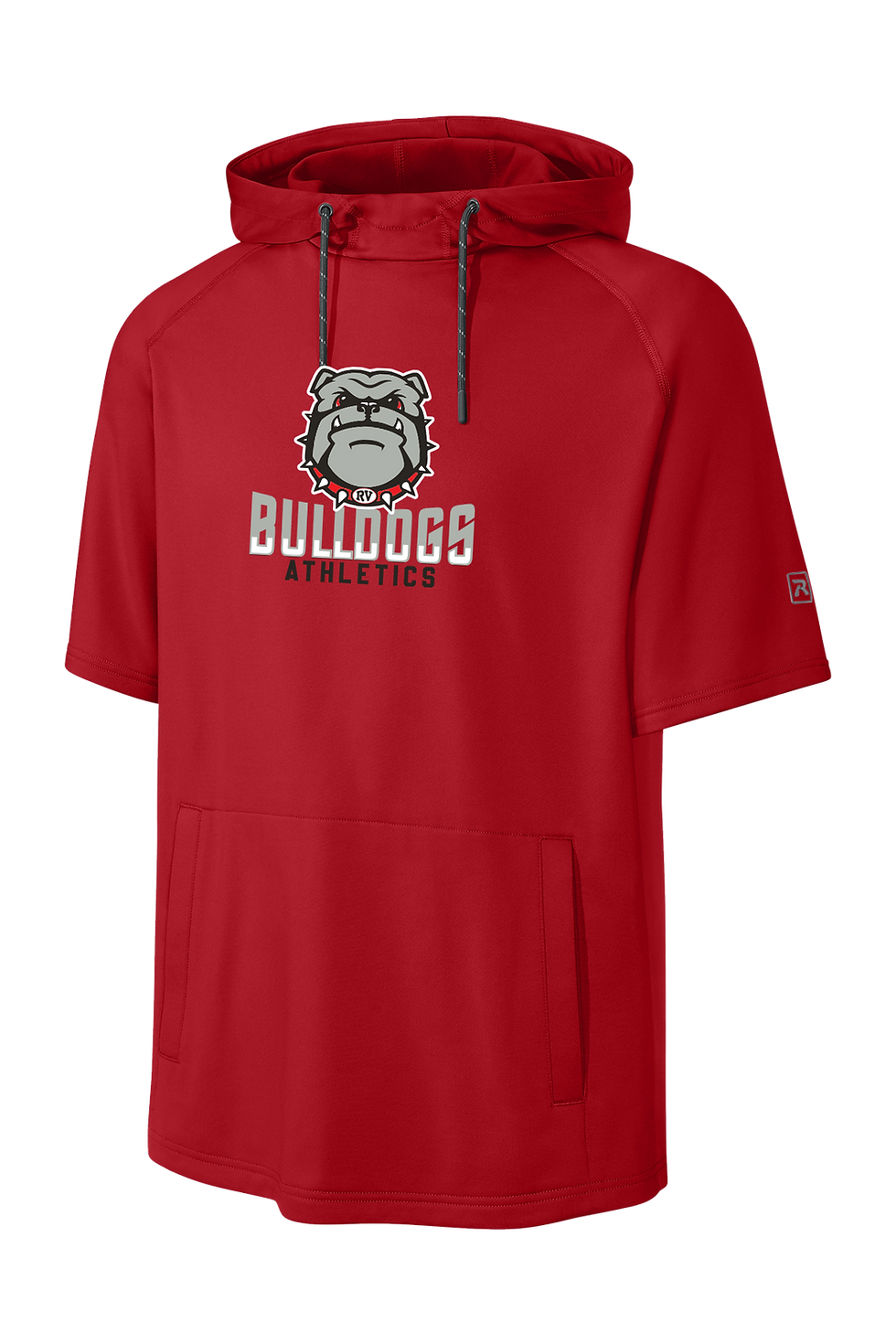 Thumbnail: RV Youth Football "Bulldog" Richardson Performance Fleece Short Sleeve Hoodie