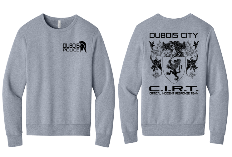 DuBois CIRT BELLA+CANVAS Fleece Classic Crewneck Sweatshirt