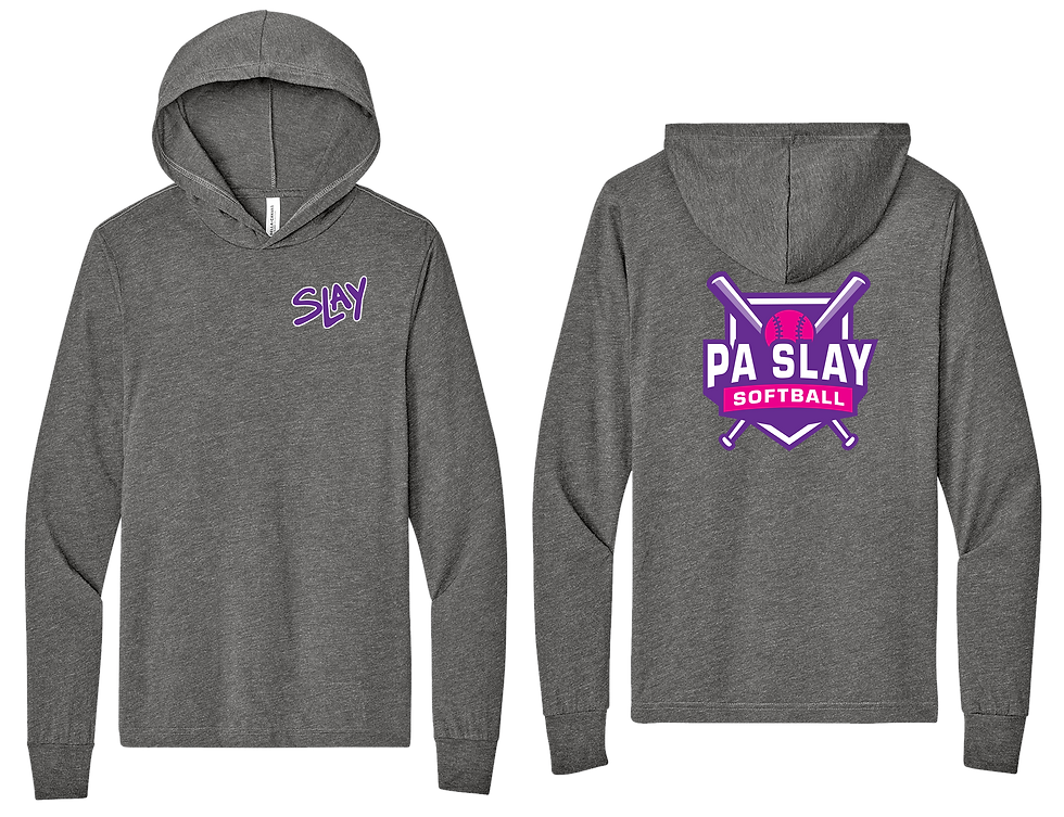 Thumbnail: PA Slay "Plate" BELLA+CANVAS® Unisex Jersey Long Sleeve Hoodie