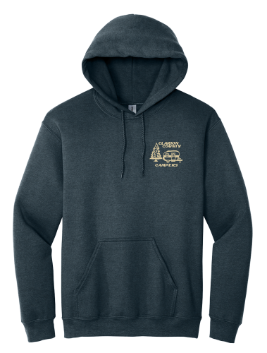 Thumbnail: Clarion Campers "Small Logo" Gildan® - Heavy Blend™ Hooded Sweatshirt