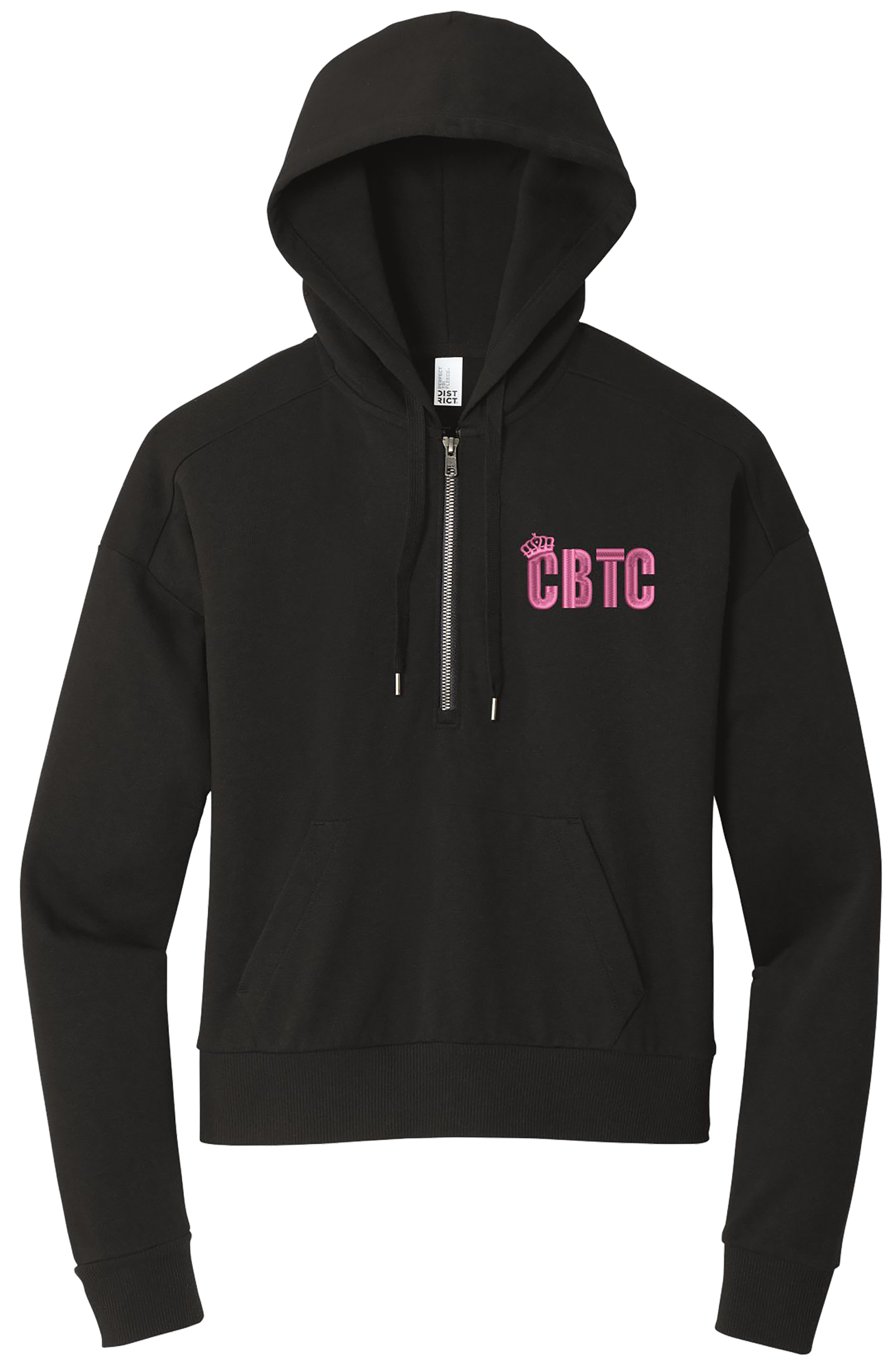 CBTC Embroidered District® Women’s Perfect Tri® Fleece 1/2-Zip Pullover