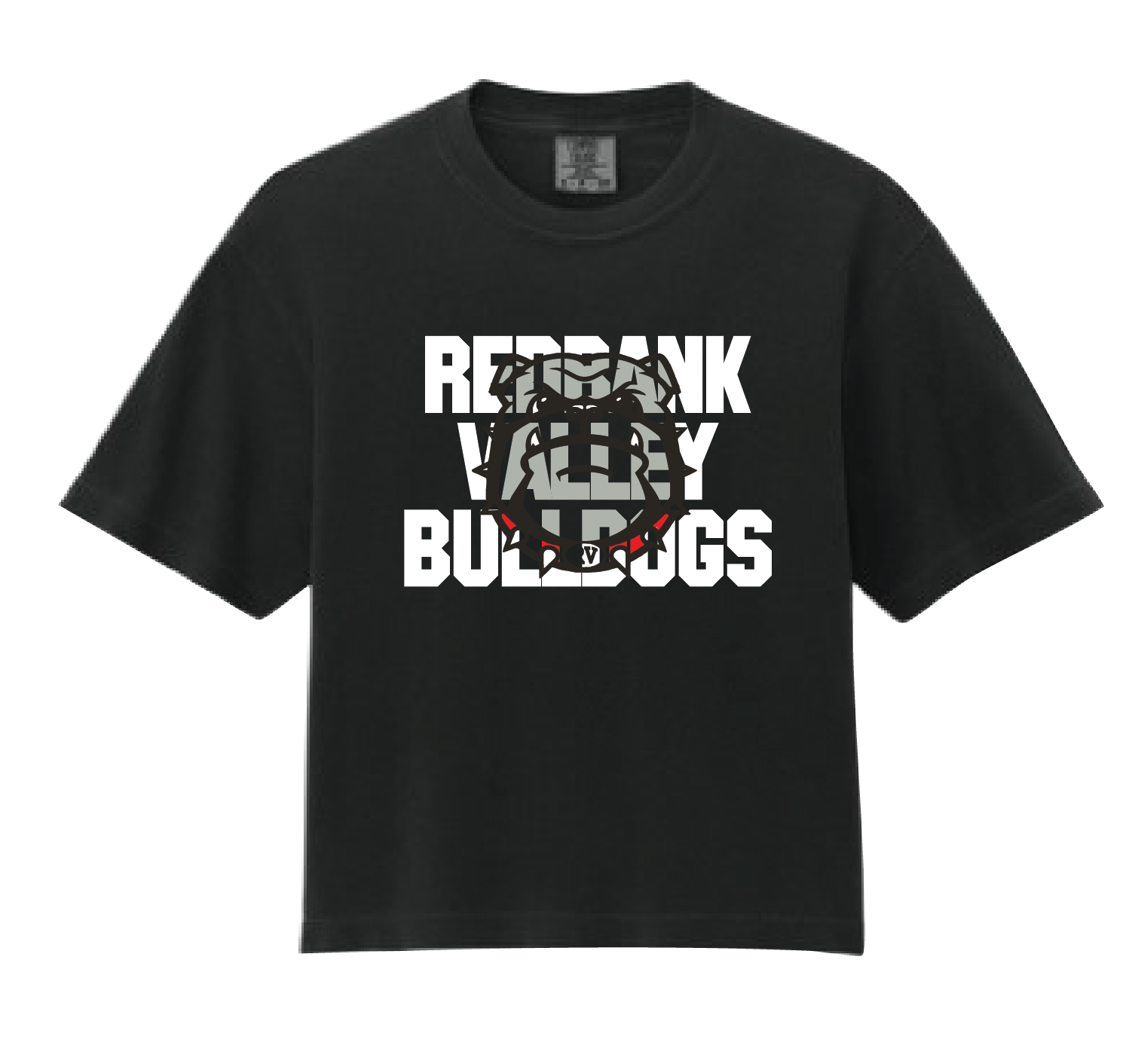 RVSD "Bulldog" Comfort Colors® Women’s Heavyweight Boxy Tee