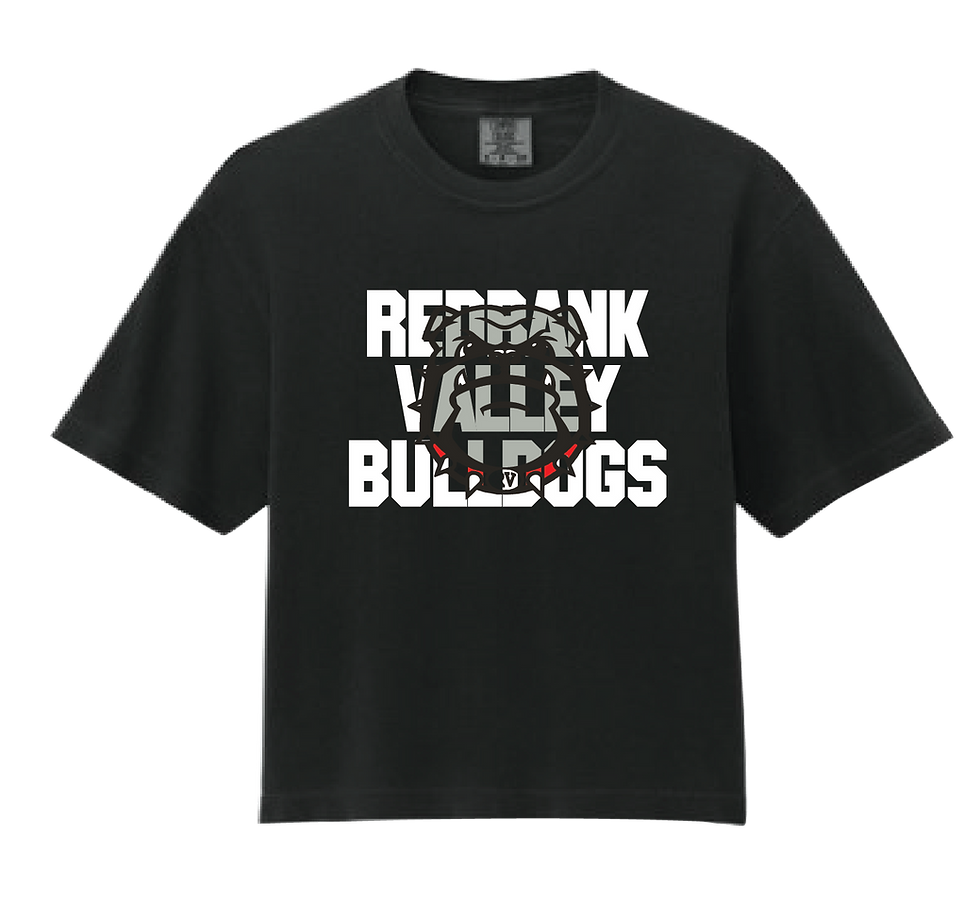 RVSD "Bulldog" Comfort Colors® Women’s Heavyweight Boxy Tee
