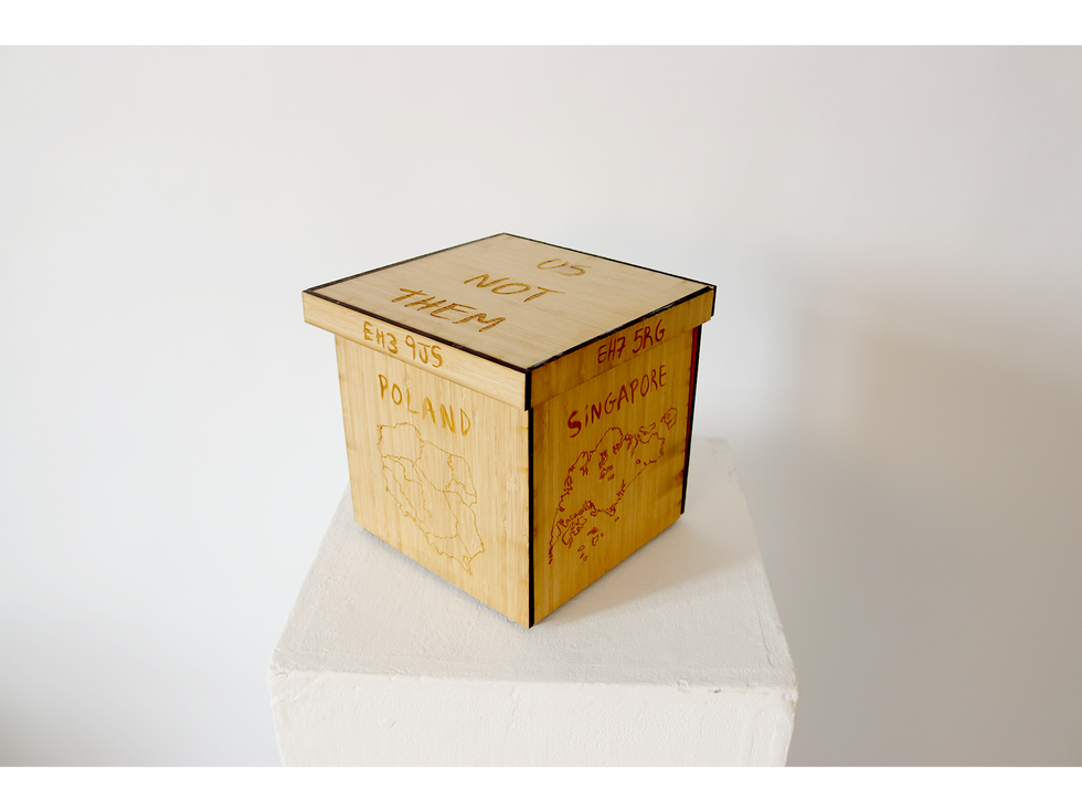 Closed box of the Book