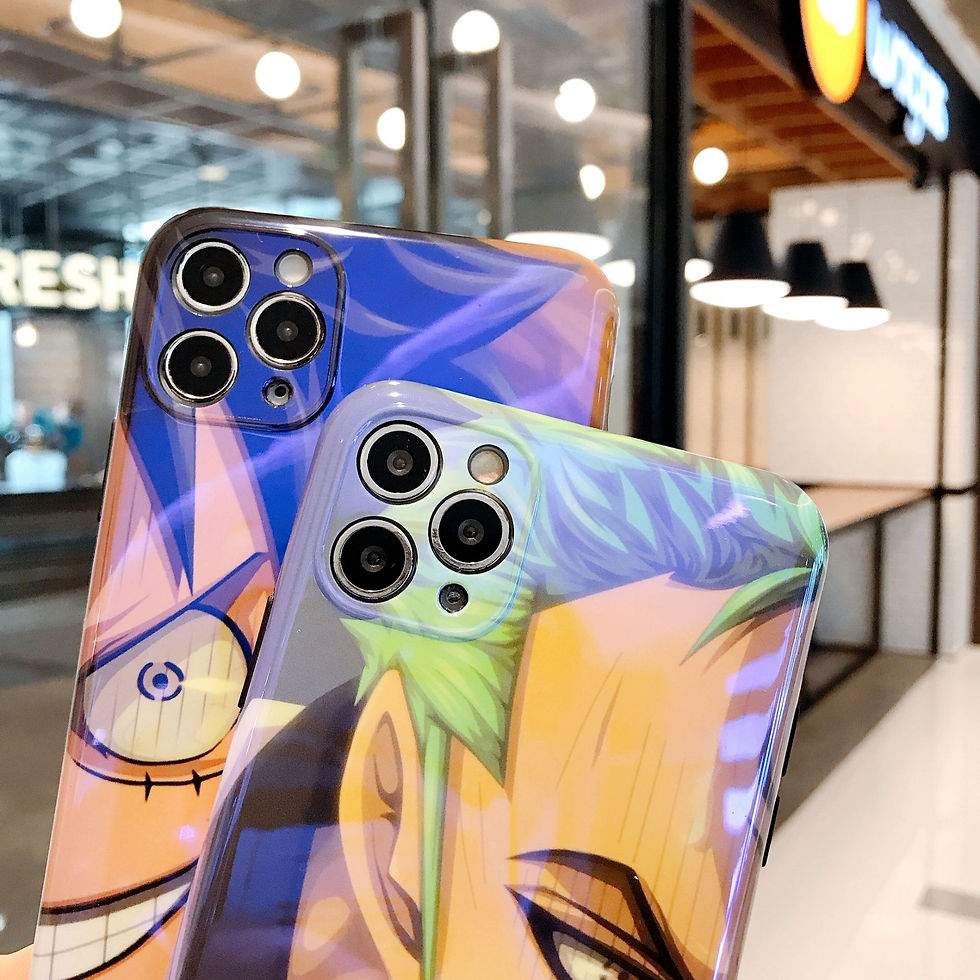 Thumbnail: iPhone Case for 13 Pro, 12, 11 with Luffy & Zoro Design