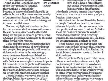GOP Convention Reflected the True Spirit of America