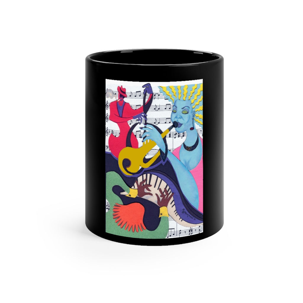 Black mug 11oz