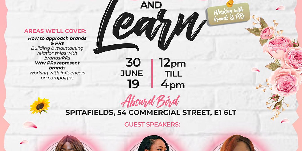 Girls In Power: Brunch & Learn - Working with Brands & PRs