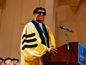 Congratulations to Dr. Stevie Wonder!