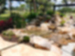 Poolside Waterfall