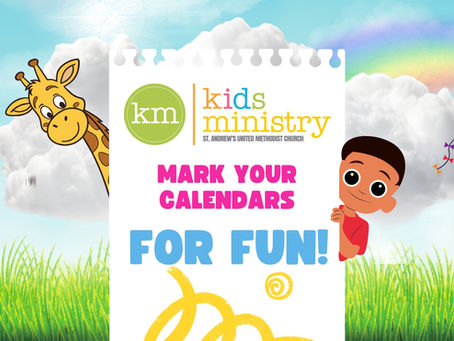 Mark Your Calendars for FUN!