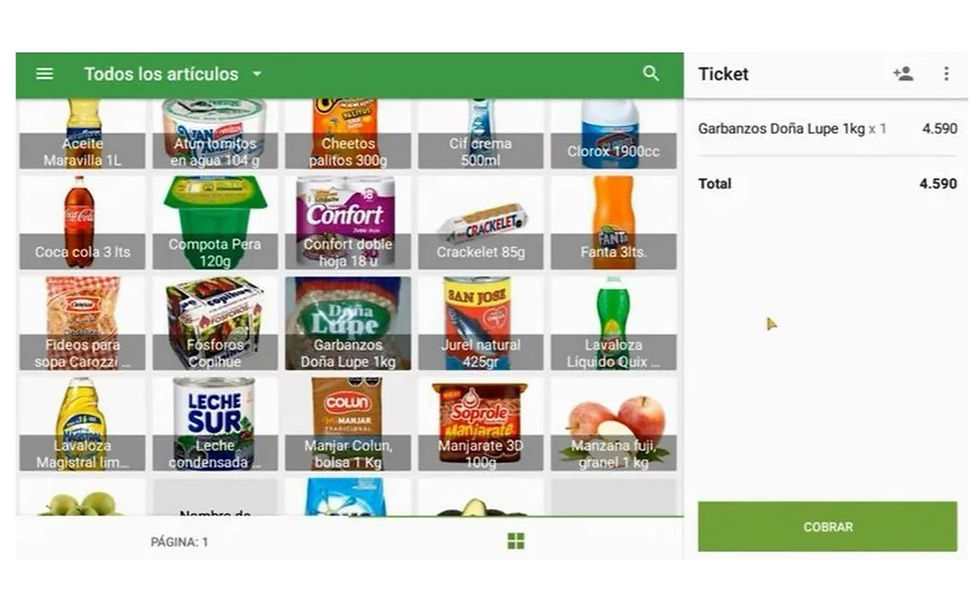 Miniatura: Punto de Venta  Comida Rapida 2 impresoras