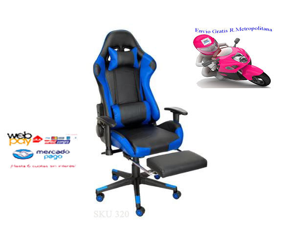 Silla Gamer Profesional Con Respaldo Y Base De Policarbonato