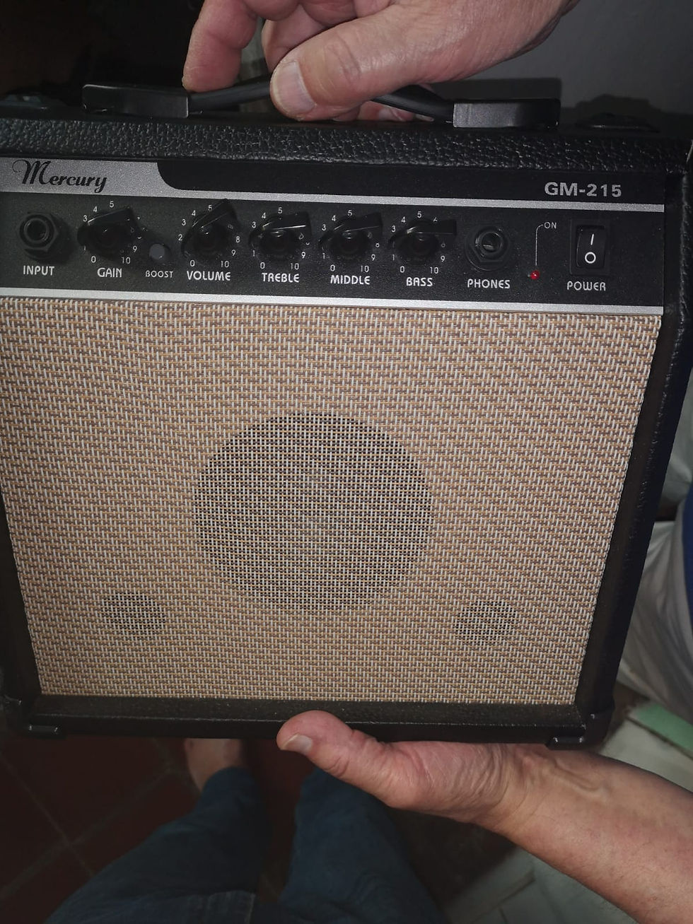 Miniatura: Amplificador De Guitarra Eléctrica Profesional Mercury GM-215