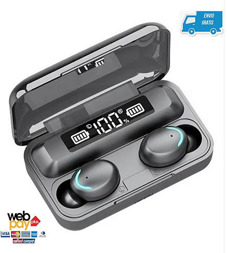 Audífono Bluetooth F9-5 Tsw Powerbank Wireless Manoslibres