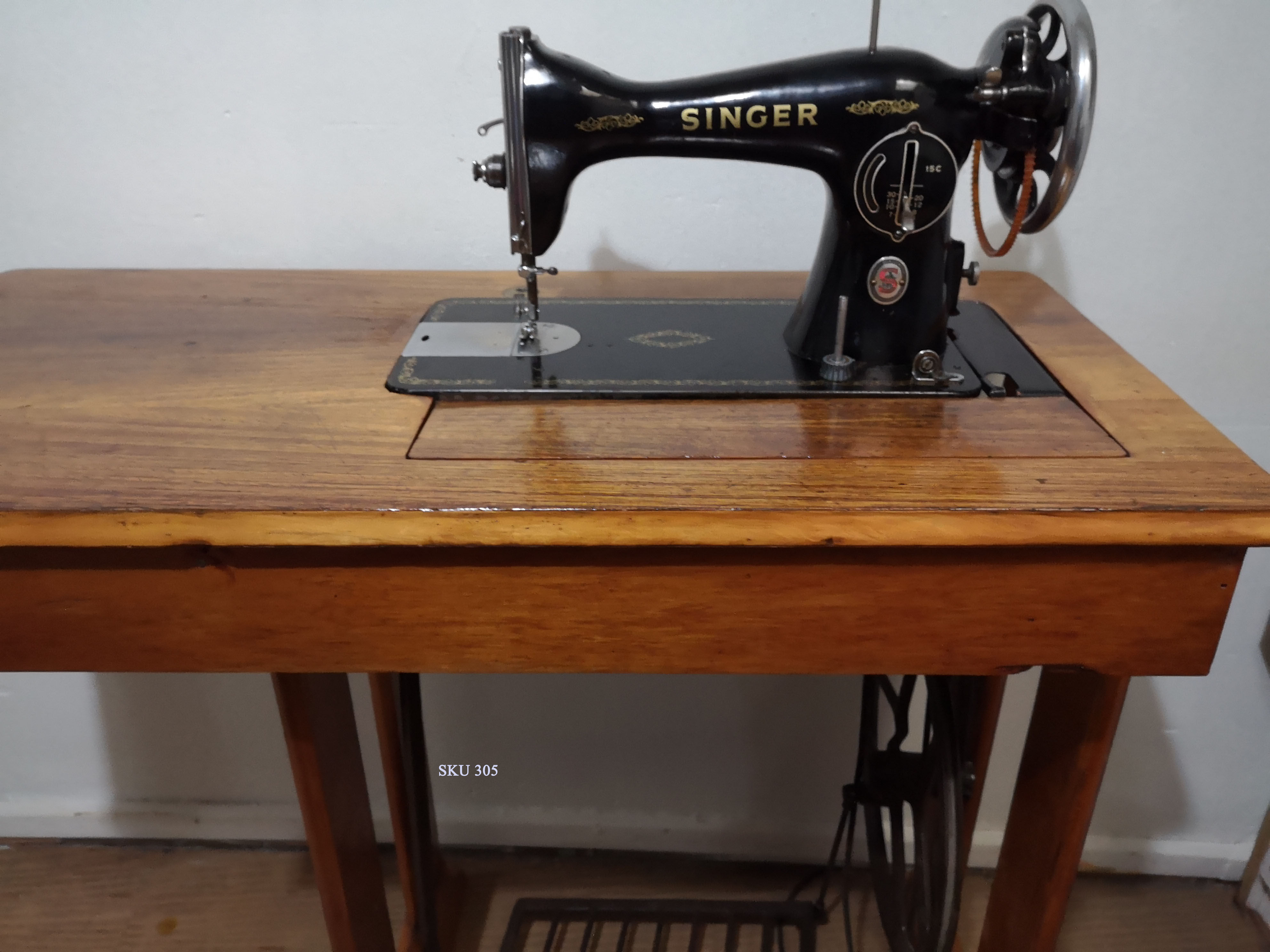 Máquina De Coser Singer Negrita Original