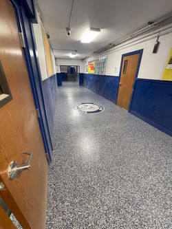 School Hallway