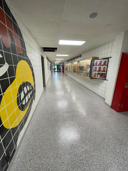 School Hallway