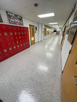 School Hallway