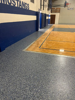 Epoxy Flake Gym