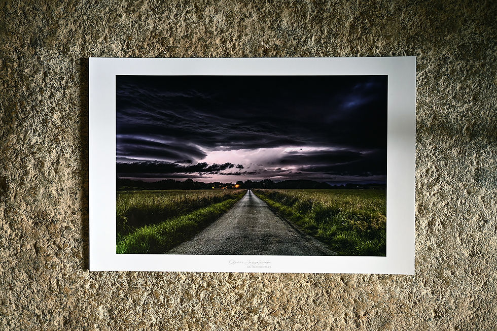 Thumbnail: REPRODUCTION 20X30CM (différents modèles Orages)