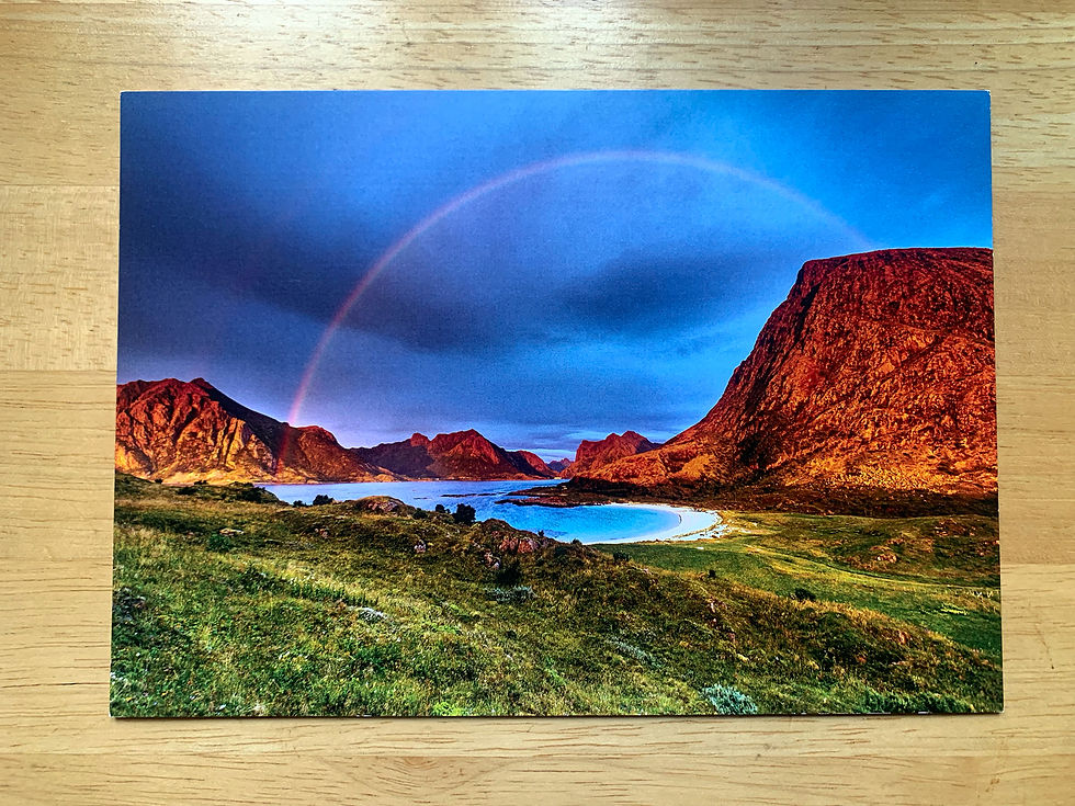 Thumbnail: Carte A5 Série " Latitude Nord "  (différents modèles)