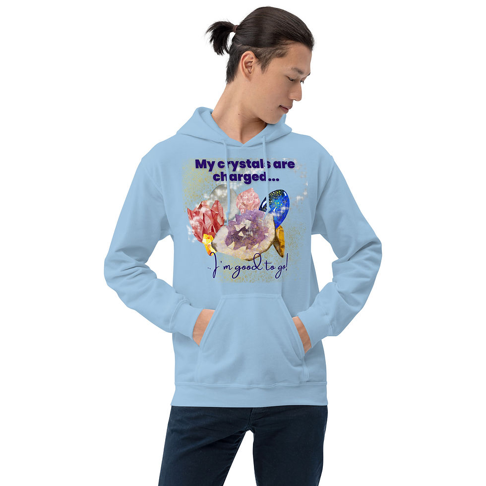 Miniatura: My Crystals are Charged - I'm Good to Go hoodie