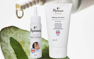 Raasant Haarserum und Shampoo-Set vegane